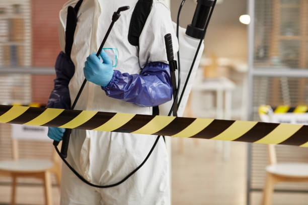 Professional Hoarding Cleanup technician working in Glen Ridge, NJ
